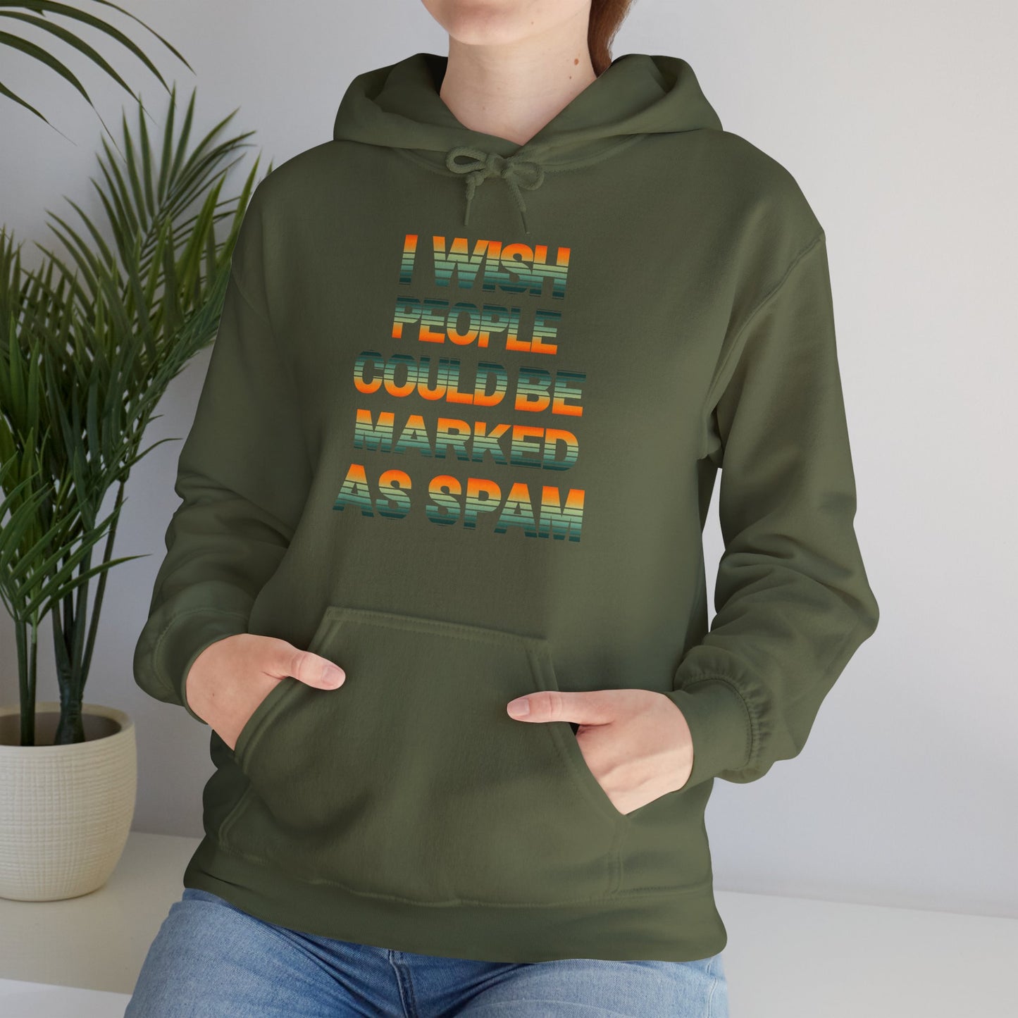 Unisex Hoodie "Marked as Spam"