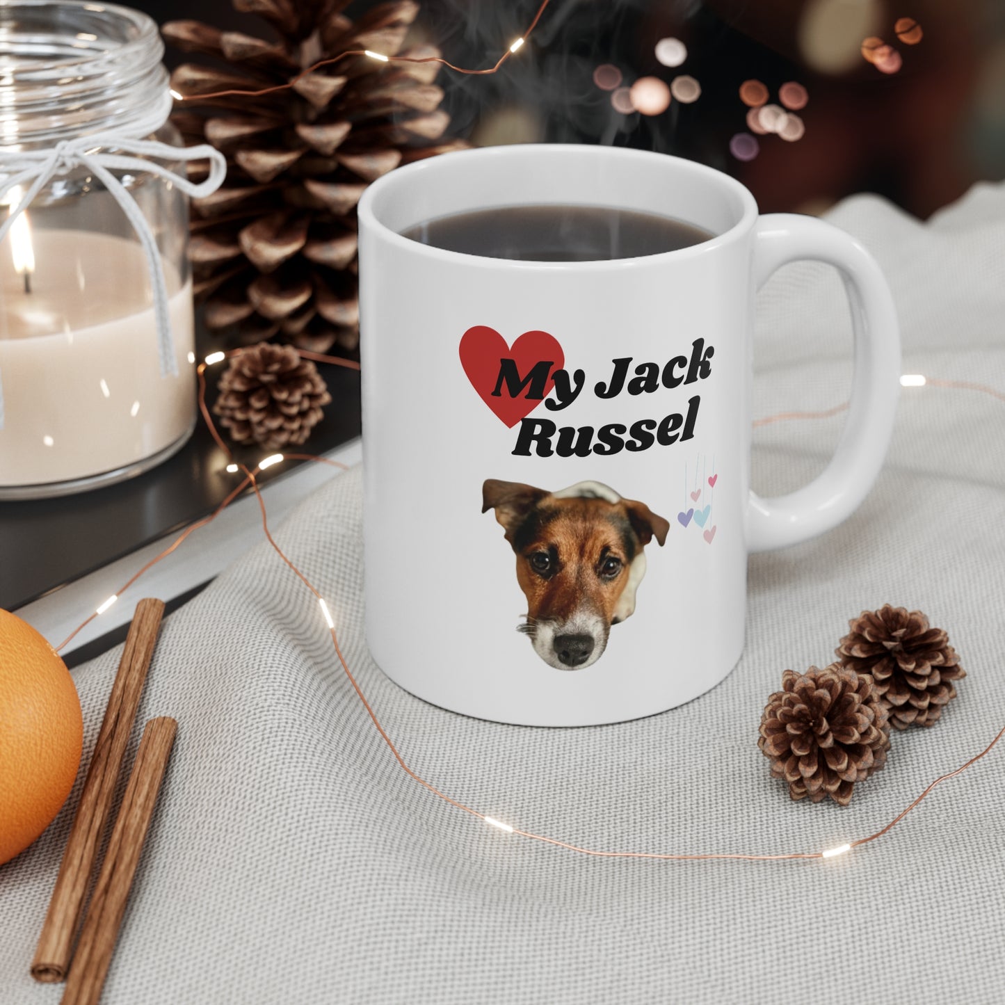 Coffee Mug 11oz "Love My Jack Russell"