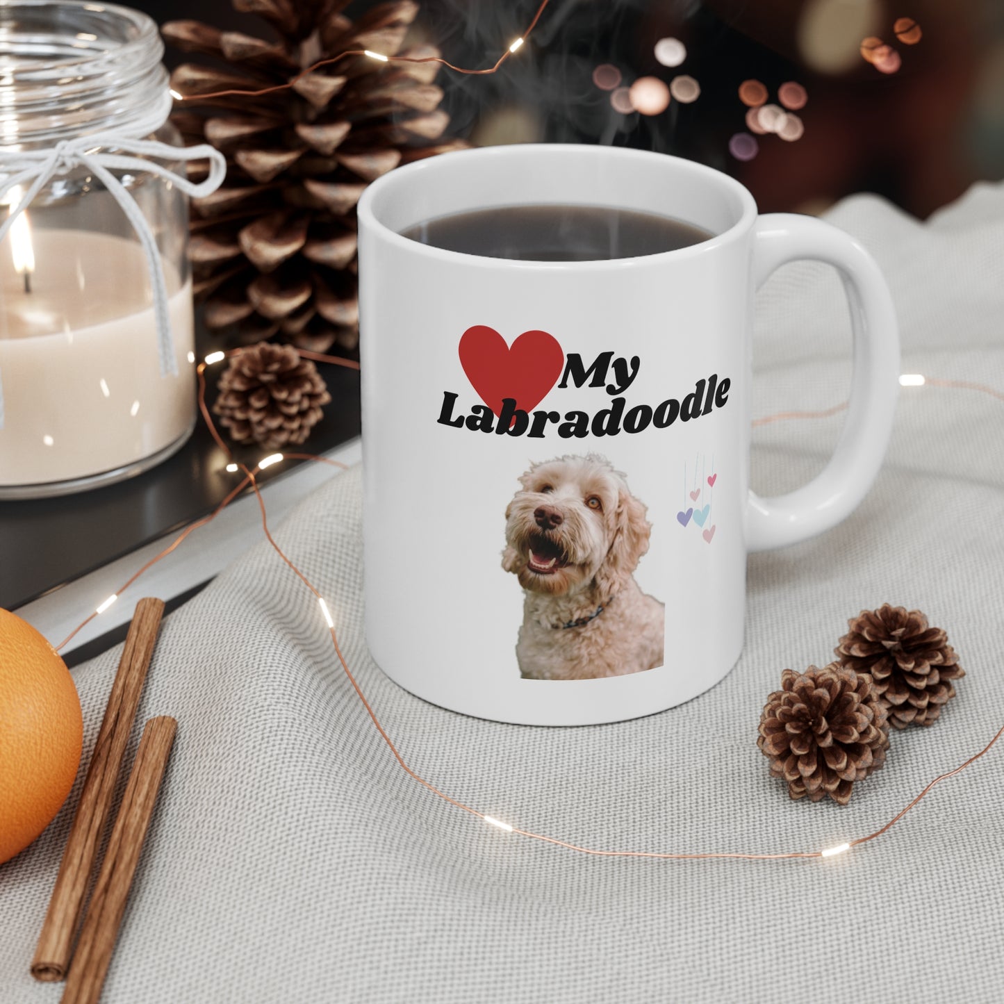 Coffee Mug 11oz "Love My Labradoodle"