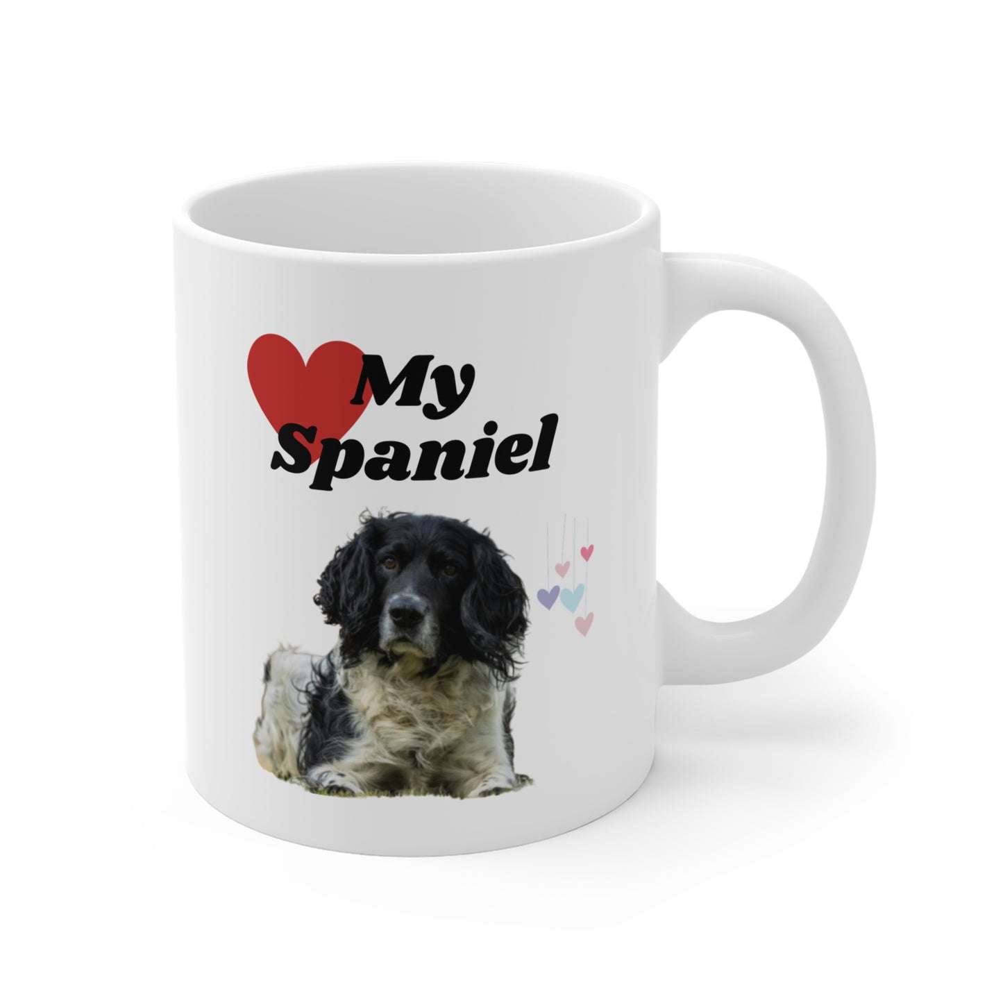 Coffee Mug 11oz "Love My Spaniel"