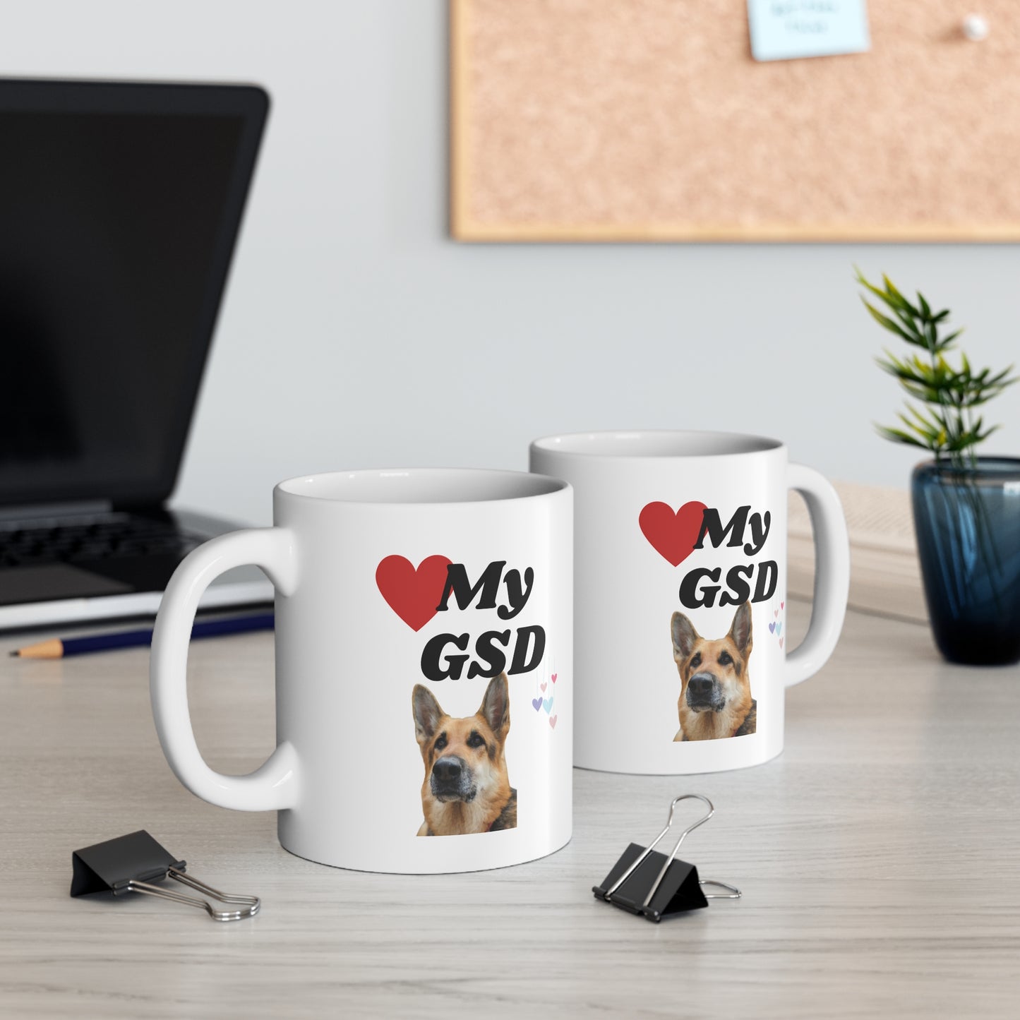 Coffee Mug 11oz "Love My GSD"