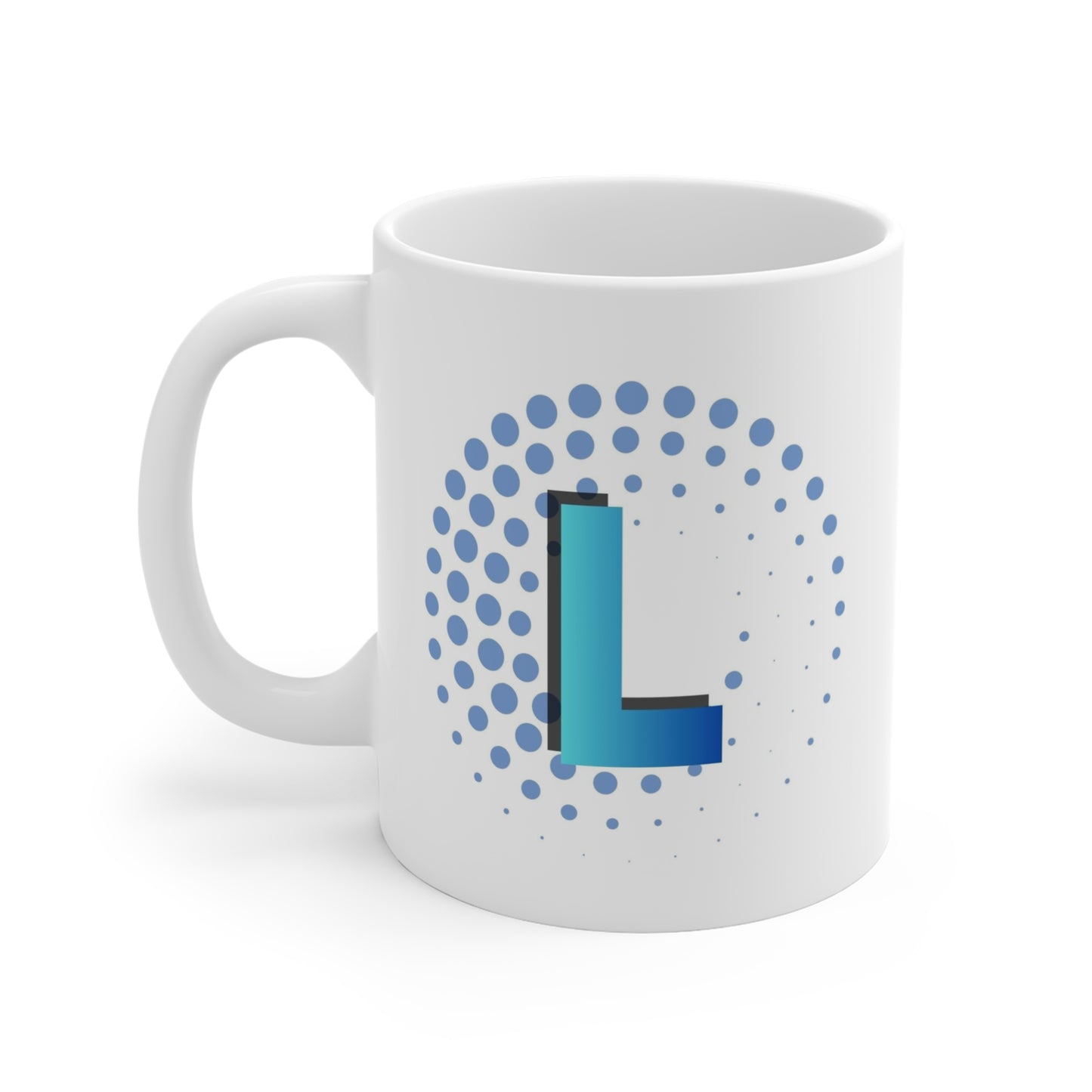 Coffee Mug 11 Oz Letter L