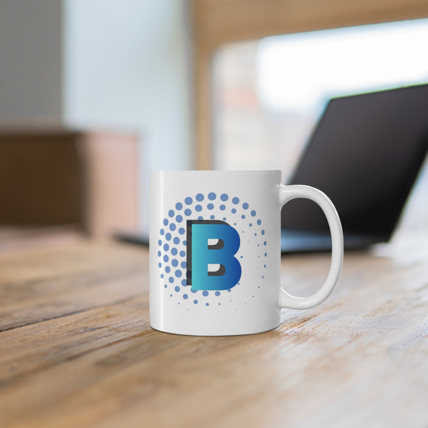 Coffee Mug 11 Oz Letter B