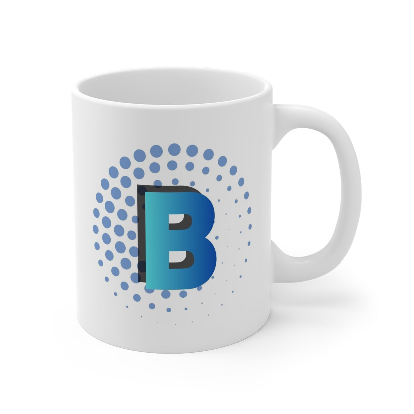 Coffee Mug 11 Oz Letter B