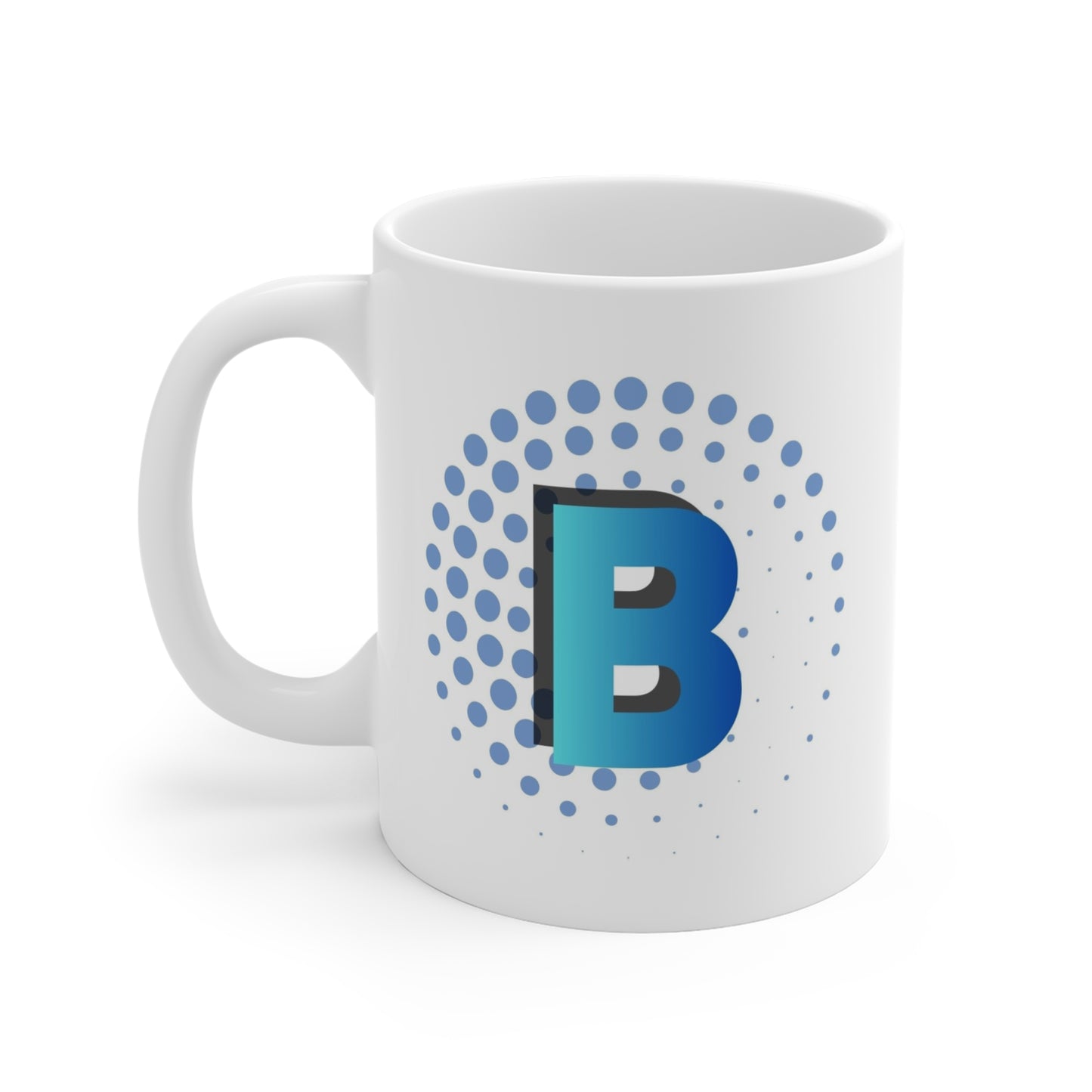 Coffee Mug 11 Oz Letter B