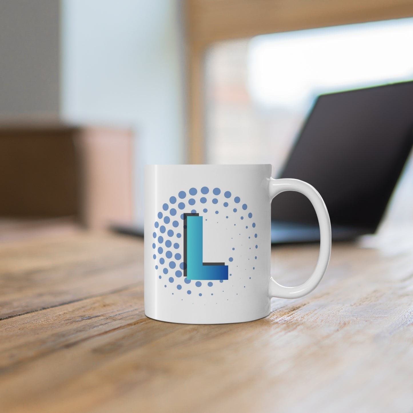 Coffee Mug 11 Oz Letter L