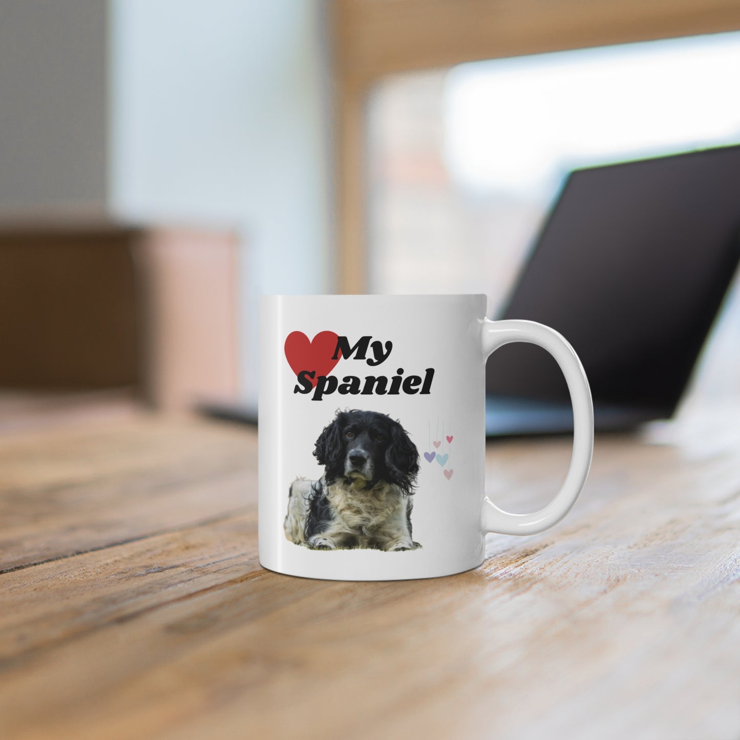Coffee Mug 11oz "Love My Spaniel"